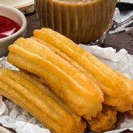 239 ปาท่องโก๋สเปน ชูโรส ชาไทยใต้  โกโก้เข้ม ชาเขียวกาแฟอารานิก้า โรบัสต้าเบลน