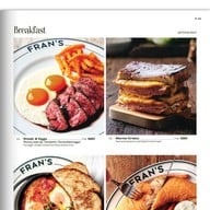 เมนู FRAN'S - Brunch & Greens สาธร ซอย 1