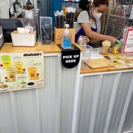 namnoy(น้ำน้อย) สเลอปี้ชาไทย ลำไย เก๊กฮวย ส้ม -