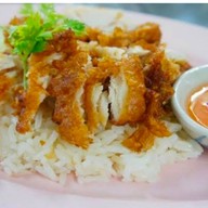 เมนู ป.มงคลข้าวมันไก่(หน่ำซิ้ง) ข้างธนาคารกรุงศรีอยุธยาบ้านฉาง