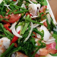 เมนูของร้าน อิ่มปลาเผา พรานนก บางพรม