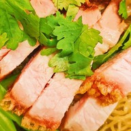 บะหมี่เป็ดย่าง ข้าวหมูแดง บางจาก สาขาตลาดบางจาก สุขุมวิทซอย 95