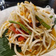 เมนูของร้าน บ้านส้มตำ พุทธมณฑล สาย 2