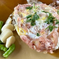 เมนูของร้าน ลาบป่าคา ดอยสะเก็ด