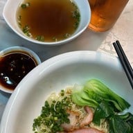เมนูของร้าน ไท้ฮู บะหมี่หมูย่างเตาถ่าน ฮ่องกง เมืองทองธานี