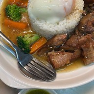 เมนูของร้าน ไท้ฮู บะหมี่หมูย่างเตาถ่าน ฮ่องกง เมืองทองธานี