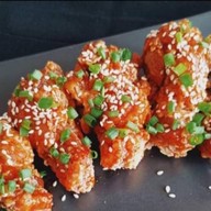 ไก่ทอดเกาหลี&มาม่าเกาหลีสไตล์ฟิวชั่น