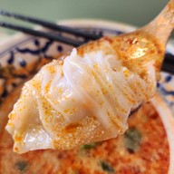 เมนูของร้าน ก๋วยเตี๋ยวปากหม้อย้อนยุค ปั๊มบางจาก ท่าข้าม