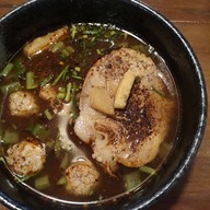 เมนูของร้าน ก๋วยเตี๋ยวออนซอน  สาขา หลังมข.