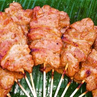 หมูปิ้งอร่อยก่อนดัง...หมูปิ้งดั้งเดิม หมูปิ้งกะทิ ร่มเกล้า