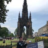 บรรยากาศ Scott Monument