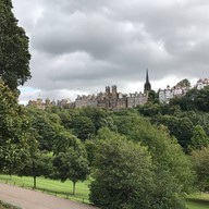 บรรยากาศ Princes Street Gardens