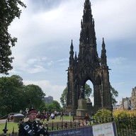 บรรยากาศ Scott Monument