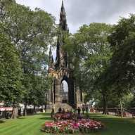 บรรยากาศ Scott Monument
