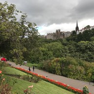 บรรยากาศ Princes Street Gardens