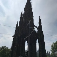 บรรยากาศ Scott Monument