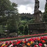 บรรยากาศ Princes Street Gardens
