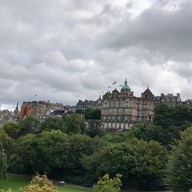 บรรยากาศ Princes Street Gardens