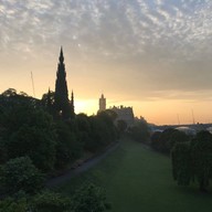 บรรยากาศ Princes Street Gardens