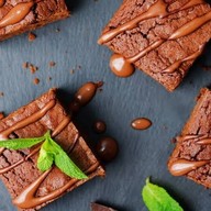 Gaston Brownies Bakery Homemade วัวลาย