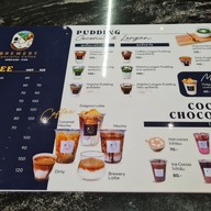 เมนู Brewery Specialty Coffee Ufo Sports  Complex