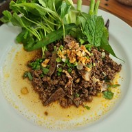 เมนูของร้าน อาหารเหนือ  เฮือนภูแก้ว