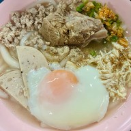 เมนูของร้าน แม่อำไพโจ๊กก๋วยจั้บต้มเส้น