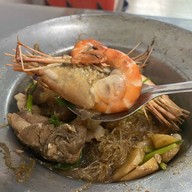 กุ้งอบวุ้นเส้น ดาวคะนอง