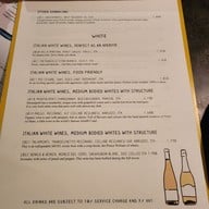 เมนู Gigi - Dining Hall & Bar