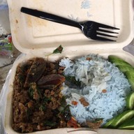 ยอดกะเพราบ้านฉัน ข้าวสมุนไพร + โยเกิร์ตปั่น