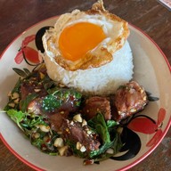 กะเพราเนื้อบางโพ บางโพ