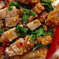 ครัว🌿กระเพราจุก👍⭐⭐😊🫶 มาบยางพร