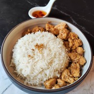 เมนูของร้าน ข้าวหมกไก่ ปากเกร็ด