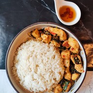 เมนูของร้าน ข้าวหมกไก่ ปากเกร็ด