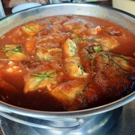 เมนูของร้าน บ้านไร่น้ำอิง ร้านอาหารทะเลพื้นเมือง เพชรบุรี