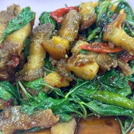 เมนูของร้าน ร้านข้าวต้มมีนา