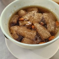 เมนูของร้าน ข้าวมันไก่ทับหลี ตลาดกำแพงแสน