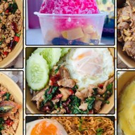 กะเพรา ไข่ข้น กะเพราหมูกรอบ ซ.บ่อดิน กระเพราเผ็ดร้อน ซอยบ่อดิน