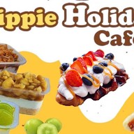 Hippie Holiday Cafe. Croffle ครอฟเฟิล & Tea ชา & Homemade Greek Yogurt กรีกโยเกิร์ต สาขา 1 ใกล้ BTS สายหยุด