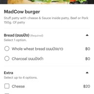 MadCow Burger by ToniSantos Asok สาขาอโศก