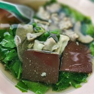เมนูของร้าน ร้านโจ๊กข้าวต้มต้มเลือดหมู