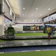 บรรยากาศ ท่าอากาศยานแม่ฟ้าหลวง เชียงราย