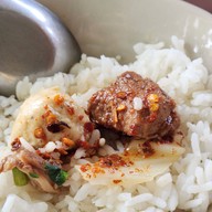 เมนูของร้าน ก๋วยเตี๋ยวหมูตุ๋นหม้อไฟนินจา