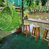 บรรยากาศ กาแฟข้างวัด