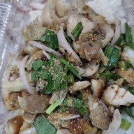 เมนูของร้าน ขาหมู หมูกรอบ by ป้าติ้ว