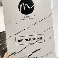 เมนู Cafe Marquina คาเฟ่ มาคิวนา