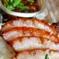 หมูสามชั้นทอด #  2 แฟลตตลิ่งชัน