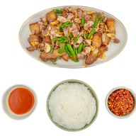 หมูทอดซอสโตนด ใจบุญ เกียกกาย