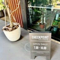เมนูของร้าน CheckPoint Roaster&Cafe CheckPoint Roaster&Cafe