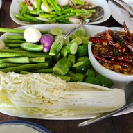 เมนูของร้าน ครูต้อ ฝั่งถนน ขาเข้า